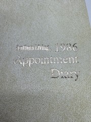 Southern Living 1986 Appointment Diary Book Vintage Hardcover New Old Stock USA