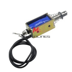 1-10PCS JF-0530B DC12V 300mA 5N/10mm Pull-Push-Type DC Solenoid Electromagnet