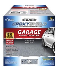 Rust-Oleum 251965 EPOXYSHIELD Garage Floor Coating 1 Count (Pack of 1), Gray