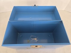 Versa Personal File Model 55 Blue Metal File Box w/ Key FREE SHIPPING