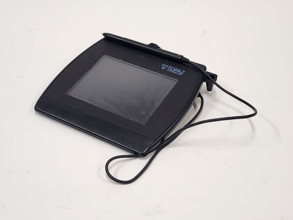 Topaz Systems SignatureGem 4×5 T-LBK766SE-BHSB-R Signature Pad w/ Stylus