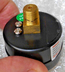 0-160 PSI Norgren Air Pressure Regulator Gauge 18-015-212 1/8″ Male NPT Back Out