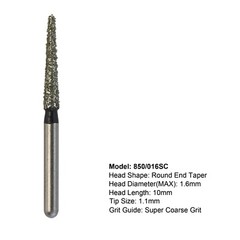 Multi-Use Dental Diamond Burs Round Ball Surgical FG 379 368 801 801L High Speed