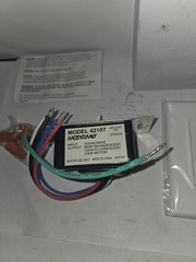 NEW GENUINE MARKTIME 42617 FAN/LIGHT WALL BOX TIMER WHITE 1-60 MIN., NIB
