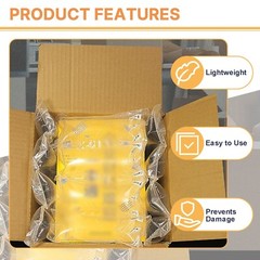1968 ft x 4″ x 8″ Air Cushion Film Air Pillow Film Roll for Shipping Packaging