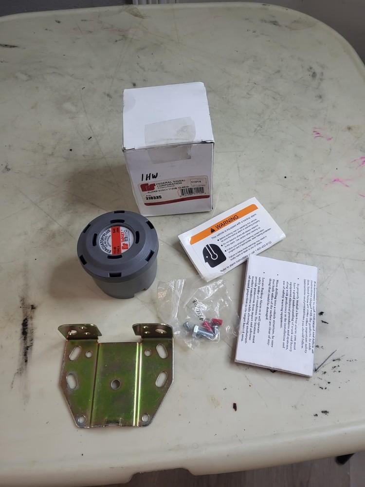 FEDERAL SIGNAL ALARM EVACUATOR 210335 + 112dB 12-48VD