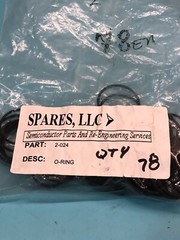 78 SPARES 2-024 O-RING, AS568-024, 187469