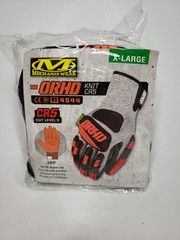 Mechanic Wear ORHD Knit CR5 Black/Grey X-Large New