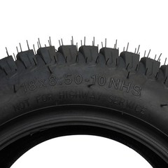 LEADZM 18×8.50-10 Lawn Mower Golf Cart Turf Tires (2-Pack),QM332 4PR