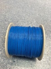 Alpha Wire 2841/7 1000ft 30awg 7/38 Blue ptfe In’s 0.15mm hook-up 200c 250v READ