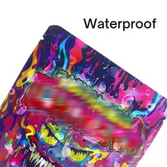 Graffiti Style Mylar Bags Odor Barrier 4×5” Zipper Packaging for Small Goods