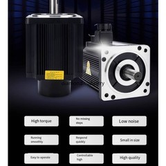 60mm/80mm Flange Servo Motor Kit Magnetic Encoding Servo Motor and Driver