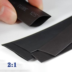 Heatshrink Sleeve 2:1 Unlined 3:1 4:1 Adhesive Glue Lined Black Heat Shrink Tube