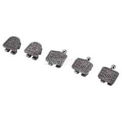 Dental Orthodontic Monoblock Metal Brackets Braces Mini Roth 022 3-4-5 Hook
