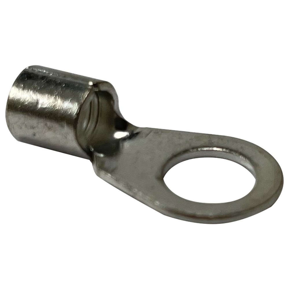 (25) Non-Insulated 6 Gauge AWG 3/8″ Ring Terminal Uninsulated Wire Connector USA