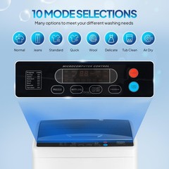 Rovsun 25Lbs Portable Washing Machine Full-Automatic Electric Laundry Machine