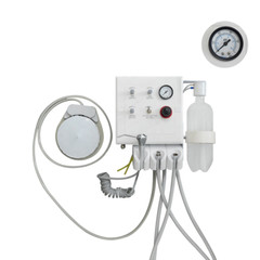 Wall Mount Dental Portable Air Control Turbine Unit Iwth Handpieces Set 4Hole US