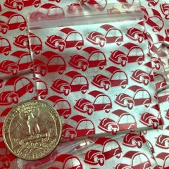 BaggiesSince1987 – 2020 DESIGN ZIP BAGS 100PCS PINK PANTHER SILVER, READ DETAILS
