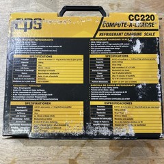 CC220 Compute-A-Charge 220 Lb Electronic Scale, 0.25 Oz Accuracy & Resolution