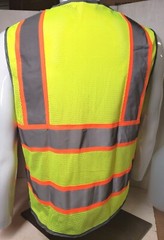 Hi Visibility Reflective Yellow Safety Vest (Small to 2XL)