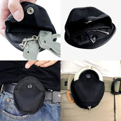 Tactical Handcuffs Case Police Holster Molle Pouch Nylon Holder Handcuff Holster