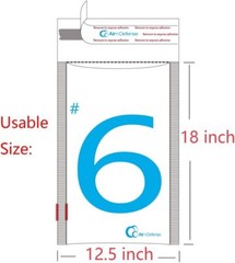 100 #6 12.5×19 Poly Bubble Padded Envelopes Mailers Shipping Bags AirnDefense