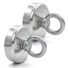Neodymium Fishing Magnets Pulling Force Super Strong Round Rare Earth