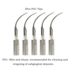 Woodpecker Dental Piezo Scaler Tips UDS EMS G1 P1 DTE GD1 PD1 Satelec Acteon NSK