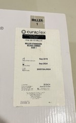 EXPIRED 20 Count Box Curaplex Curaview Laryngoscope Handle & Blade Miller 1