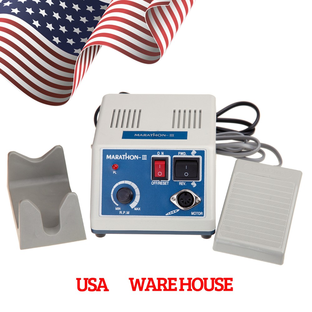 Dental Lab Marathon III Micromotor Polishing N3/35K RPM Electric Motor Handpiece