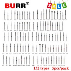 100 Types Dental FG Diamond Burs For High Speed Handpiece Friction Grip