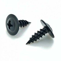 100 Qty #8 x 1/2″ Black Phillips Modified Truss Head Wood Screws (BCP1077)