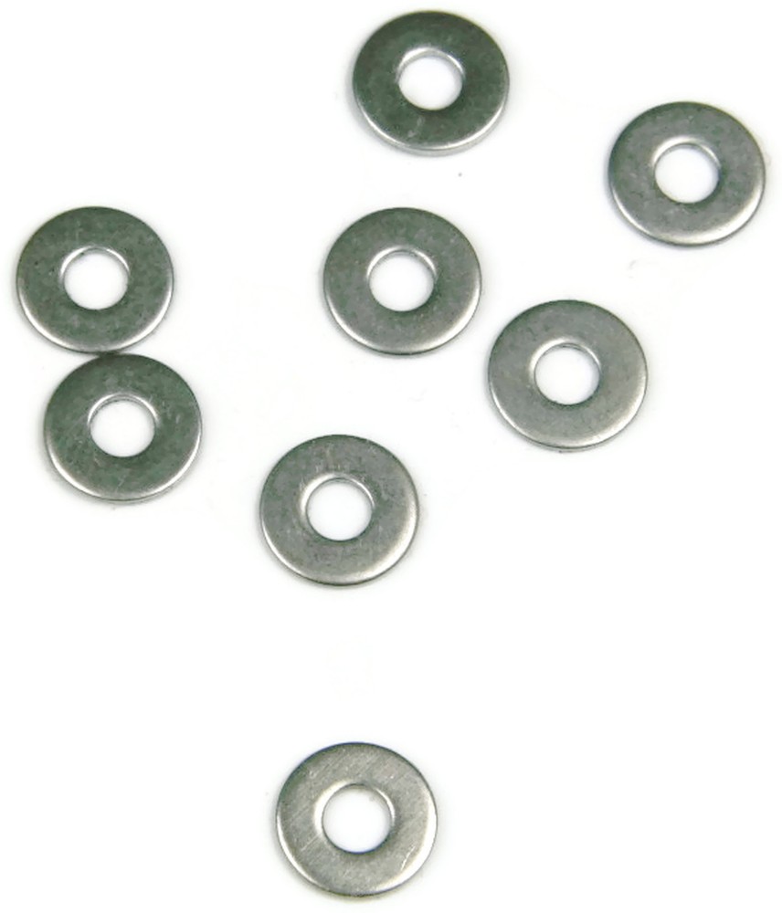 Stainless Steel NAS Flat Washer #8, Qty 1000