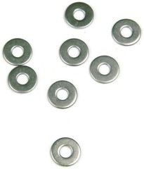 Stainless Steel NAS Flat Washer #8, Qty 1000