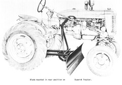 IH McCormick Deering Leveling & Grading Blade Manual Farmall A Super A Tractors