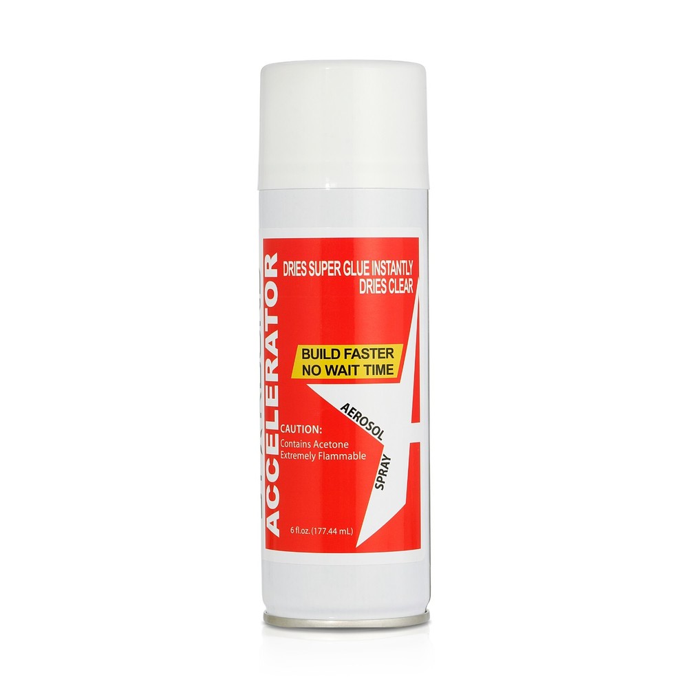 Starbond CA Glue Accelerator (6 Ounce) – Instantly Dries Super Glue