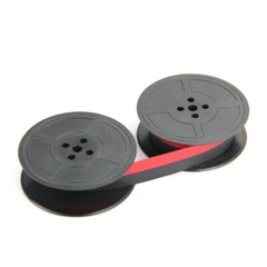 6- PK For Less! Vintage Portable Manual Royal Typewriter Spool Ribbon Black Red