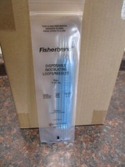 CASE OF 960 Fisher Brand 22-363-604, Inoculating Loops/Needles 96 PACKS OF 10
