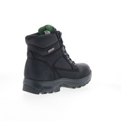 Dunham 8000 Works WP 6-Inch Plain Toe Boot Mens Black Work & Safety Boots