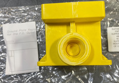 Leviton 453CR-4 YL WG 1G FD BOX 3/4 NPT 4-SCREW MOUNT New in Box