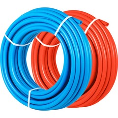 VEVOR Pex Pipe 2 Rolls 1/2 inch 100 feet Plumbing Water Supply Tubing Tube