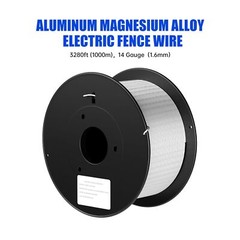 Electric-Powered Fence Wire 3280ft Aluminum Magnesium Alloy Wire 14 Gauge 1.6mm