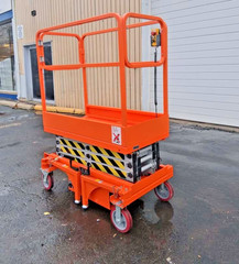 2020 Open Box 5 STAR 16 FEET MAX LIFT ELECTRIC SCISSOR LIFT MAN LIFT