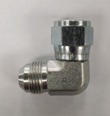 65008 MALE JIC TO FEMALE JIC SWIVEL 90 ELBOW
