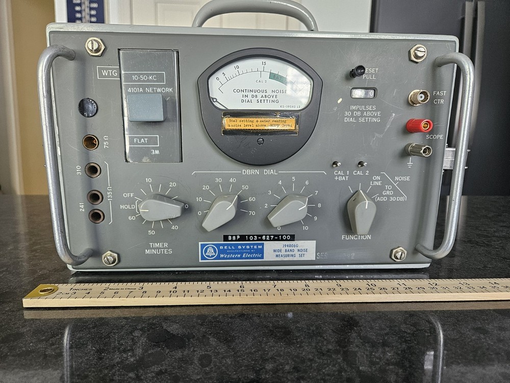 Western Electric J94006G Wide Band Noise Measuring Set