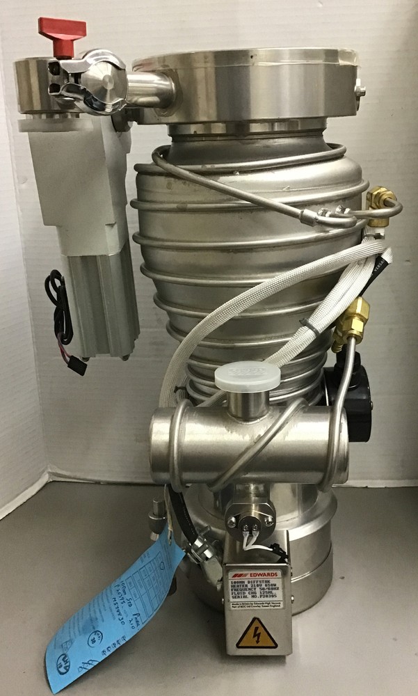 Edwards PV25PKA HP Diffstak diffusion pumps 100MM Diffstak 210V 650W (m18)