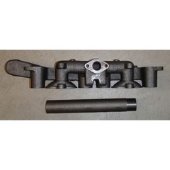 AT13134 AT21369 Manifold Gas Exhaust w/ Gaskets Fits John Deere Fits JD 1010