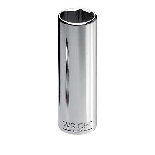 Wright Tool 35-10MM – 3/8Inch Drive 6 Point Deep Metric Socket – 10mm