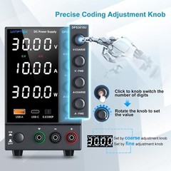 Adjustable 0-30/60/120V 0-2/3/5/10A Lab DC Power Supply Variable Bench Switching