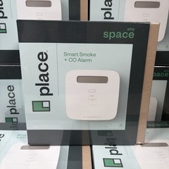 Any Space-Smart Smoke and Carbon Monoxide Detector and Alarm-Hardwired w/Battery